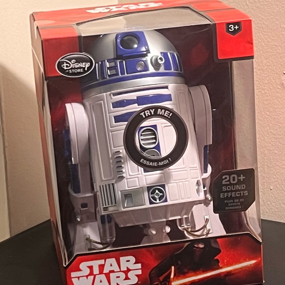 Disney Star Wars R2-D2 Sound Effects Figure - Blue and Silver